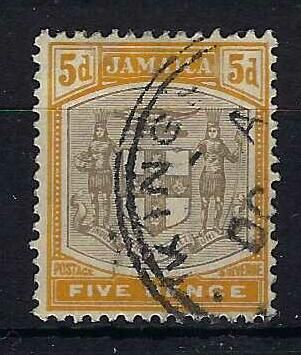 Image of Jamaica SG 43 FU British Commonwealth Stamp